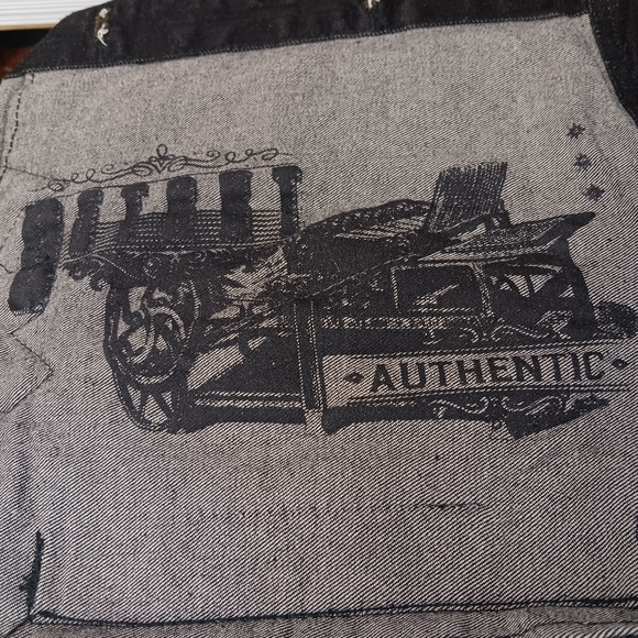 Men's XL 8IGHTH DSTRKT (EIGHTH DISTRICT) Denim Trucker Jacket - Picture 5 of 7